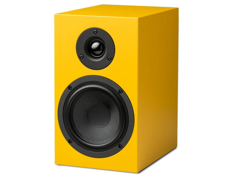 Speaker Box 5 S2 Bookshelf Speaker Pair Satin Yellow