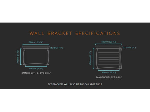 Q4 WALL Bracket Only