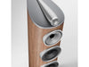 804 D4 Floorstanding Speaker Pair Satin Walnut