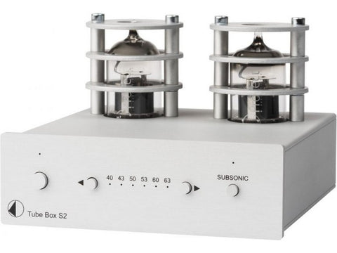Tube Box S2 Phono Pre-amplifier Silver