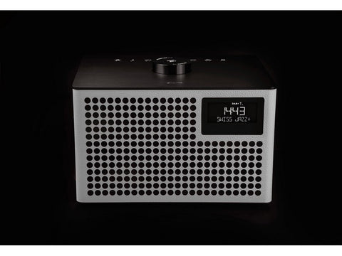 Acustica Lounge Radio FM/DAB+ BT Speaker Line-in Alarm Clock White