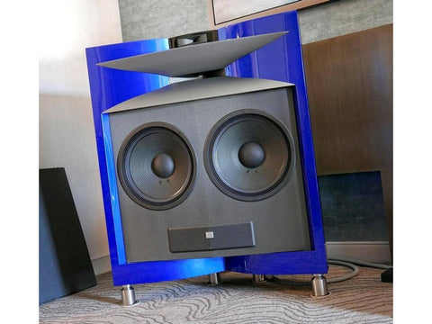 Project Everest DD67000 Dual 15" 3-way Floorstanding Loudspeaker Pair Sapphire Blue Metallic