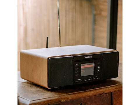 DDR-66BT All in One Music System Digital Internet Radio Walnut