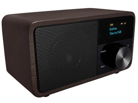 DDR-7 Black Wood Bluetooth Digital Radio DAB+ FM