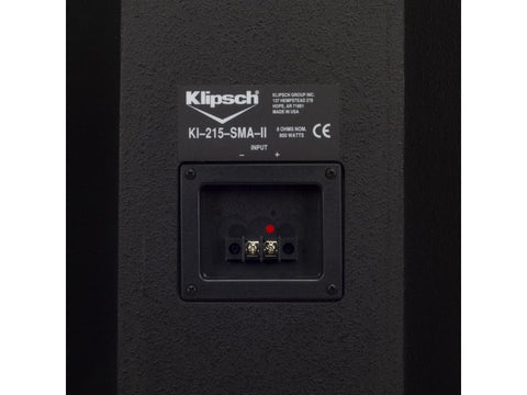 KI-215-SMA-II Trapezoidal Dual 15" Subwoofer Black Speaker Each