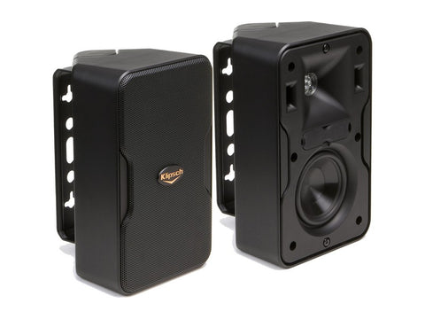 CP-4T 3.5" Commercial Outdoor Speaker Pair Black