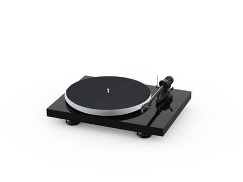 Debut Carbon Evo Acryl Turntable High Gloss Black with Ortofon 2M Red Cartridge