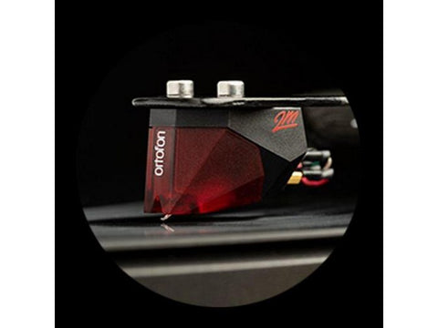 Debut Carbon Evo Acryl Turntable Satin Fir Green with Ortofon 2M Red Cartridge