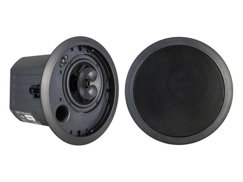 IC-650-T 6.5-Inch In-Ceiling Speakers Pair Black