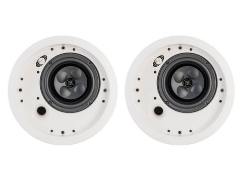 IC-650-T 6.5-Inch In-Ceiling Speakers Pair White