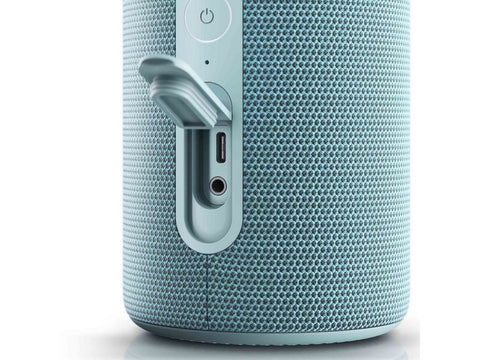 We. HEAR 2 Portable Bluetooth Speaker Aqua Blue
