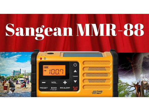 MMR-88 AM/FM Handcrank USB Solar Emergency Alert Radio Yellow