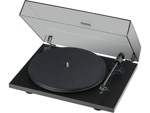 Primary E Turntable Black with OM Cartridge & Acryl It E