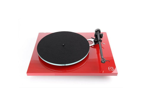 Planar 3 Turntable Gloss Red with Factory Fitted Elys 2 Cartridge