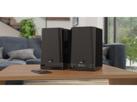 Prime Wireless Pro Powered Speakers Gloss Black
