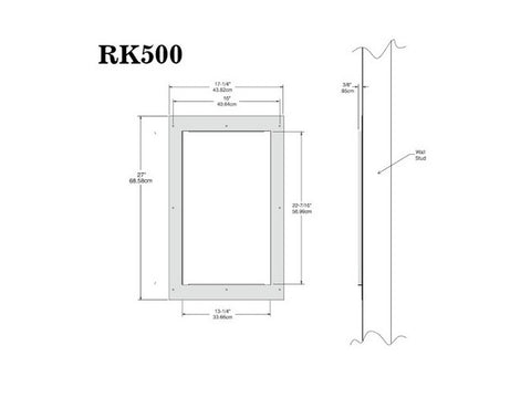 RK500 Rough-in Kit for WS500 Each
