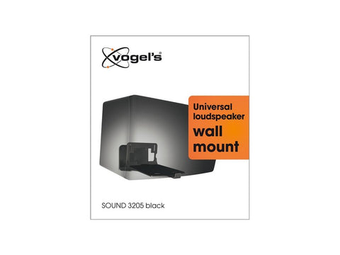 SOUND 3205 Speaker Wall Mount - Black