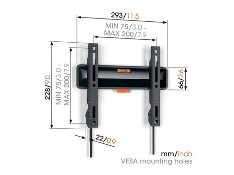 TVM 3205 Fixed TV Wall Mount
