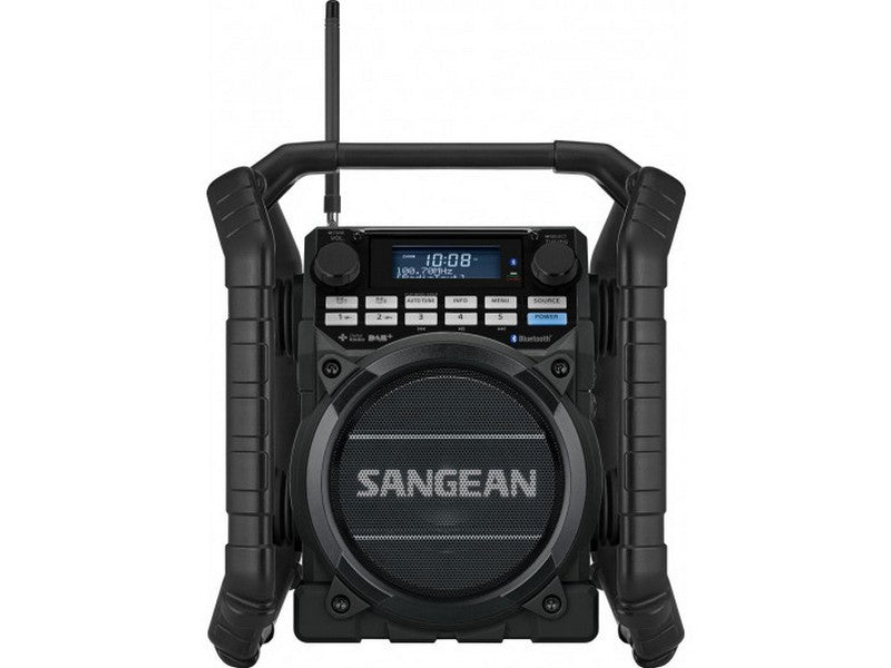 hjerte misundelse vedhæng Sangean U4-DBTB Ultra RUGGED Portable Digital Radio Black | Klapp Audio  Visual