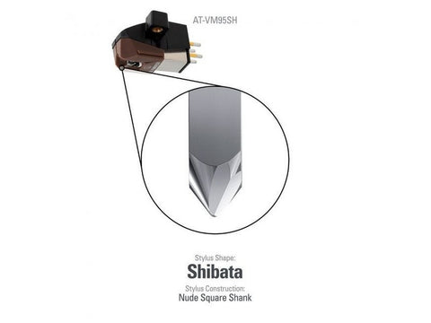 VM95SH Dual Moving Magnet Stereo Cartridge with Shibata Stylus