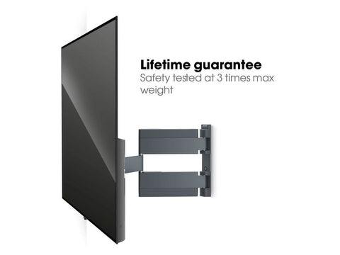 THIN 546 Extra Thin Full-Motion Wall Mount for OLED TVs Black