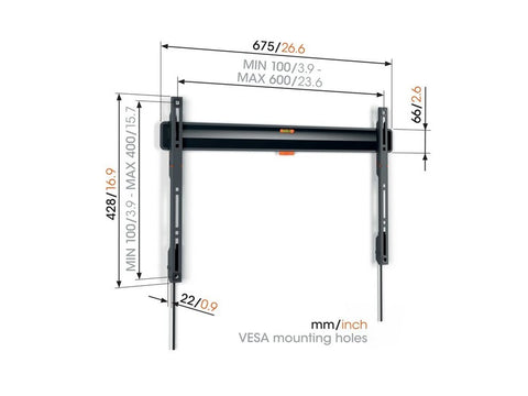 TVM 3605 Fixed TV Wall Mount